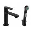 Hansgrohe Rebris S páková umýv.batéria+ručná sprcha+sprch.hadica,bez odtok.súpravy,Čierna HG 72215670