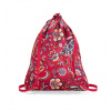 vrecúško reisenthel mini maxi sacpack paisley ruby