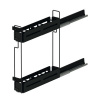 Starax S-2662-UB-A, Výsuvný kôš UNIQUE BOX Antracit, 150mm ĽAVÝ, Blum plnovýsuv