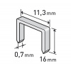 EXTOL PREMIUM 8852506 spony, balení 1000ks, 16mm, 11,3x0,52x0,70mm