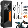 KOMPRESOR NA BICYKEL AUTOMOBILOVÁ PUMPA 12V AKUMULÁTOROVÁ PRUŽINA POWERBANKA