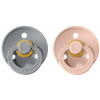 Dudlíky z přírodního kaučuku Bibs Colour vel. 0-6m 2ks Cloud/Blush