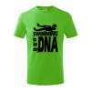 Swimming is in my DNA - Tričko detské bavlnené - 158 cm/12 rokov ( Apple Green )