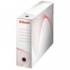 Esselte archívny box bielo červený 80 mm