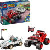 LEGO ® 77118 Silver a jeho auto vs. Knuckles a jeho monster truck