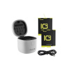 Telesin 3-slot waterproof charger Allin box for GoPro Hero 9 / Hero 10 + 2 batteries GP-BTR-905-GY-B
