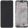 LCD display + dotyková doska + predný kryt pre Samsung Galaxy A17 4G/5G A175/A176, black TFT