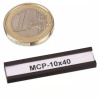 Magnetický štítok na označovanie, 40 × 10 mm