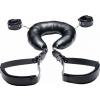 Strict Adjustable Position Strap Set with Cuffs Black