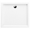 Obdĺžniková biela akrylová sprchová vanička 90x120 (Obdĺžniková biela akrylová sprchová vanička 90x120)