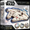 Holz Puzzle 160 Star Wars - Millennium Falcon