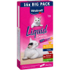 Vitakraft Cat Liquid Snack multipack kura a hovädzie 16x15g (Vitakraft Cat Liquid Snack multipack kura a hovädzie 16x15g/240g)