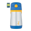Thermos Foogo - kojenecká termoska so slamkou - modrá 290 ml Veľkosť: ks