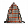Vrecko mini maxi sacpack Reisenthel glencheck red