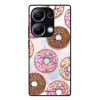 Lesklé pouzdro iSaprio pro Xiaomi Redmi Note 13 Pro 4G - Donuts 11 (Lesklé pouzdro, kryt, obal iSaprio Exclusive na mobil Xiaomi Redmi Note 13 Pro 4G s motivem Donuts 11 - elegantní skleněný vzhled, s