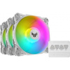 ASUS TUF GAMING TF120 ARGB WHITE EDITION 3IN1 - set 3 ventilátorov 120mm + hub 90DA0033-B09030