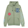 Difuzed Naruto Zipper Hoodie Kakashi Velikost XXL