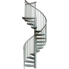 Minka STAIRS Vonkajšie točité schodisko Rondo Zink Plus pr. 160 cm