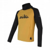 Mikina Sensor Coolmax Thermo Sweatshirt - mountains mustard/black S