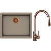Set Schock S32-9 (drez Kiruna N-100L Twilight + batéria Kavus.120 Copper brushed + komponenty Copper brushed)