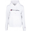 Champion HOODED SWEATSHIRT biela,tmavo modrá Dámska mikina L
