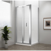 Polysan Polysan, EASY štvorcová sprchová zástena 800x800mm, skladacie dvere, L/R varianta, číre sklo, EL1980EL3215