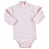 Mini Okyanus Detské body s rolákom- Classic ružové veľkosť: 62 (2-4m)