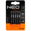 Rázové bity 50 mm 21,8 Nm NEO TOOLS