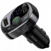 Autovysielač Baseus CCTM-01 + nálepky Baseus classic 1 ks. (BASEUS FM VYSIELAČ BLUETOOTH AUTO NABÍJAČKA MP3 2x USB SD/TF 3,4A)