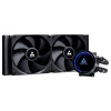Chieftec Cooler Chieftec Iceberg 240 Dark AiO Was vodný chladič čipov; CLC-240-BLK