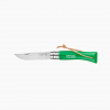 Nože Opinel Nôž Opinel Inox 07 Vert Green