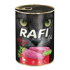 DOLINA NOTECI Rafi Cat Adult s teľacím mäsom - mokré krmivo pre mačky - 400 g
