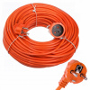 Predlžovací Kábel záhradný Kraft&Dele 20 m 1 ks zásuviek oranžový