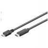 PremiumCord USB-C/male - USB 2.0 Micro-B/Male, černý, 0,6m (ku31cb06bk)