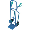 Prepravná rudla DENIOS classic-line z ocele, s lopatou 320 x 250 mm a lyžinami, nosnosť 250 kg