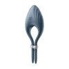 Vibračný erekčný krúžok Duelist Ring Vibrator tmavomodrý Satisfyer