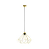 Luster Eglo 43679 TARBES E27 60 W česaná mosadz