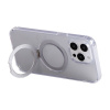 Puzdro na telefón Baseus Magnetic Crystal Clear pre iPhone 11 Pro Max (priehľadné) s ochranným krytom displeja z tvrdeného skla a čistiacou súpravou 36828