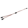 GForce Kabel serva Y plochý Futaba 22AWG 30cm