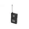 Omnitronic UHF-502, kapesní bezdrátový vysílač 823-832MHz s klopovým mikrofonem