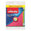 Handrička Vileda Multiquattro Colors handrička 164519 4 ks
