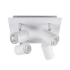 KANLUX Svítidlo EVALO EL-4O W-SR přisazené 4x10W 220V AC GU10 PAR16 IP20 bílá