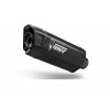 MIVV Výfuk kompletný 2x1 MIVV SR-1 Y.080.LR1XBN čierna