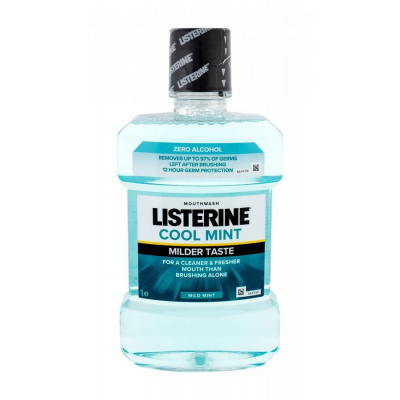 Listerine Cool Mint Mild Taste Mouthwash (U) 1000ml, Ústna voda