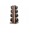 Činky trvalá súprava (Hantle Nohrd Swingbell 2-8 kg s vežou C stojan)
