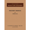 Orff-Schulwerk Music for Children Teachers Manual (Doreen Hall)(Brožovaná)