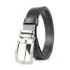 Pánsky kožený opasok DUAL, šírka 3.3cm, Slovenská výroba - Olivová