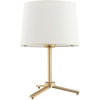 Argon Cavalino stolová lampa 1x15 W biela-zlatá 8318