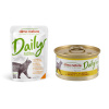 Almo Nature Daily Menu kapsička 6 x 70g + Daily Menu 6 x 85g - 30 % zľava - Daily Menu Kuracie a losos 6 x 70 g + pena s kuracím 6 x 85 g