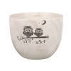 Nohel garden Obal na květník PURKYNĚ SOVA NATUR keramický matný d13x11cm